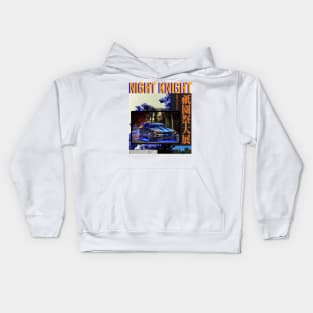 Night Knight Drift R34 GT-R Kids Hoodie